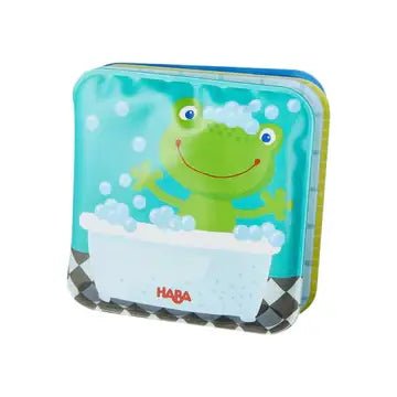 Fritz the Frog Mini Bath Book with Rattle - Tadpole