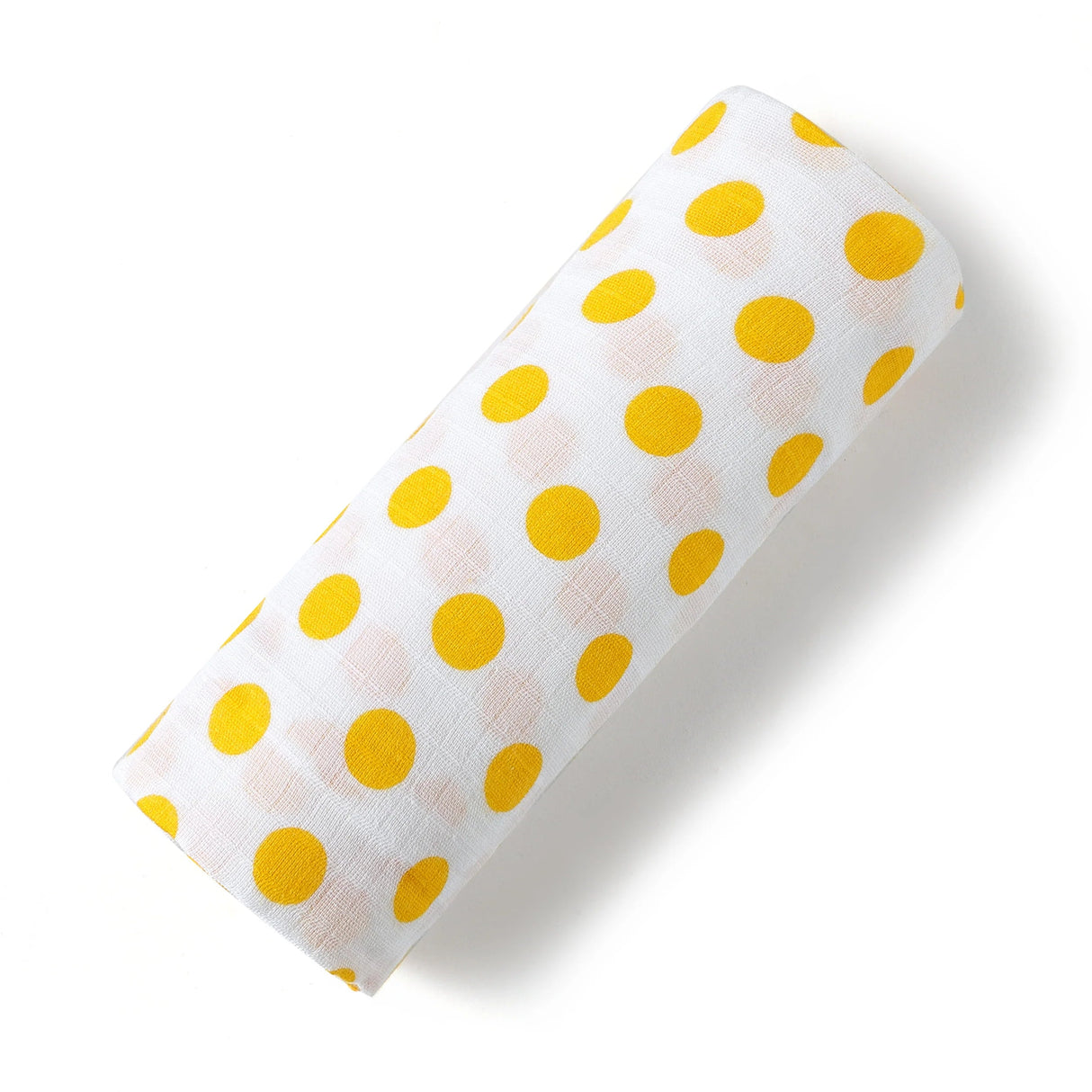 GOTS Certified Organic Cotton Muslin Single Swaddle Saffron - Tadpole