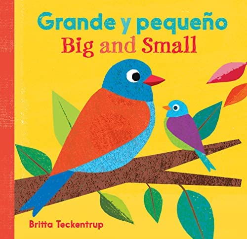 Grande y pequeño / Big and Small Bilingual Spanish Board Book - Tadpole