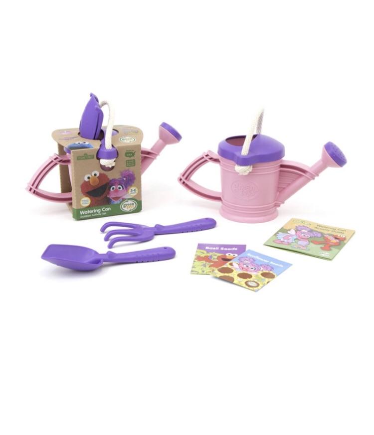 Green Toys Abby Watering Can Activity Set - Tadpole