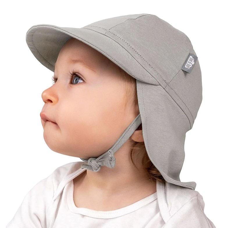 Grey | Sun Soft Baby Cap - Tadpole