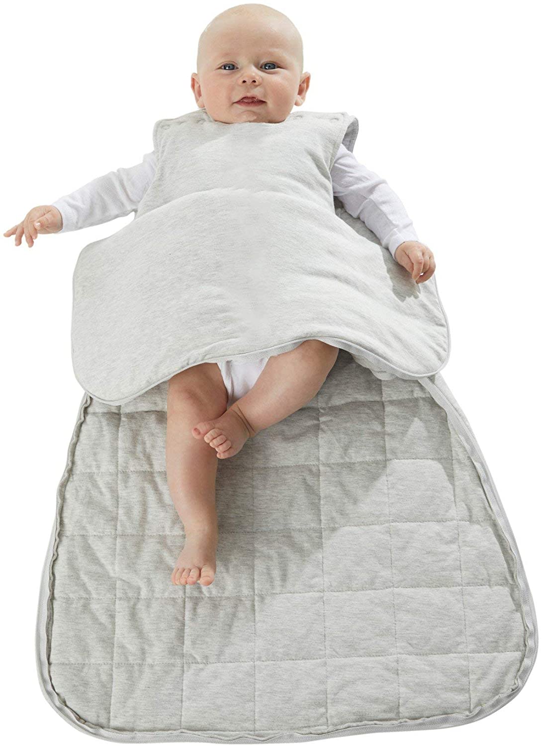 Günamüna GünaPOD® Wearable Blanket 2.6 Tog - Heather Grey - Tadpole