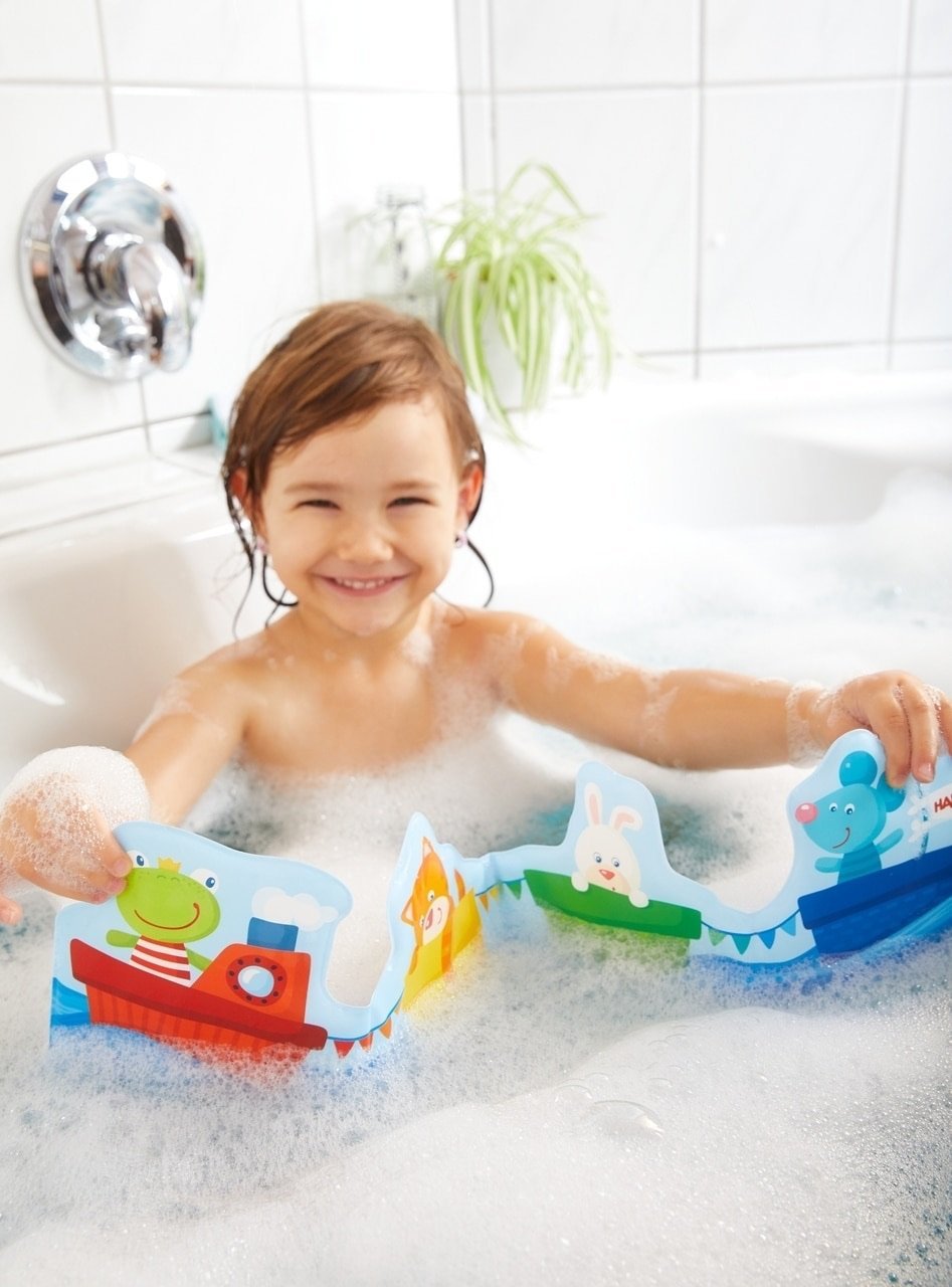 Haba Bath Book Ahoy Animal Sailors - Tadpole