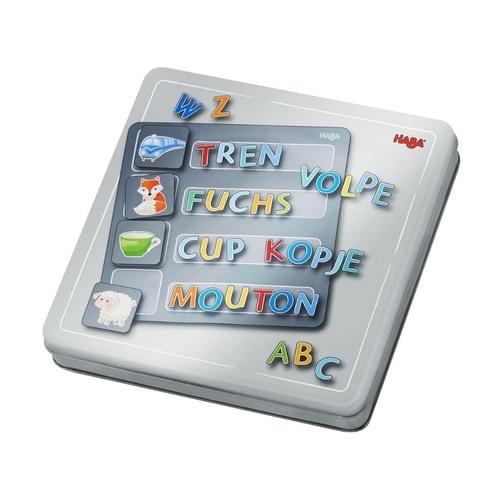 Haba Magnetic Game Box Alphabet - Tadpole