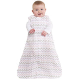 Halo SleepSack Wearable Blanket Muslin Chevron Pink - Tadpole