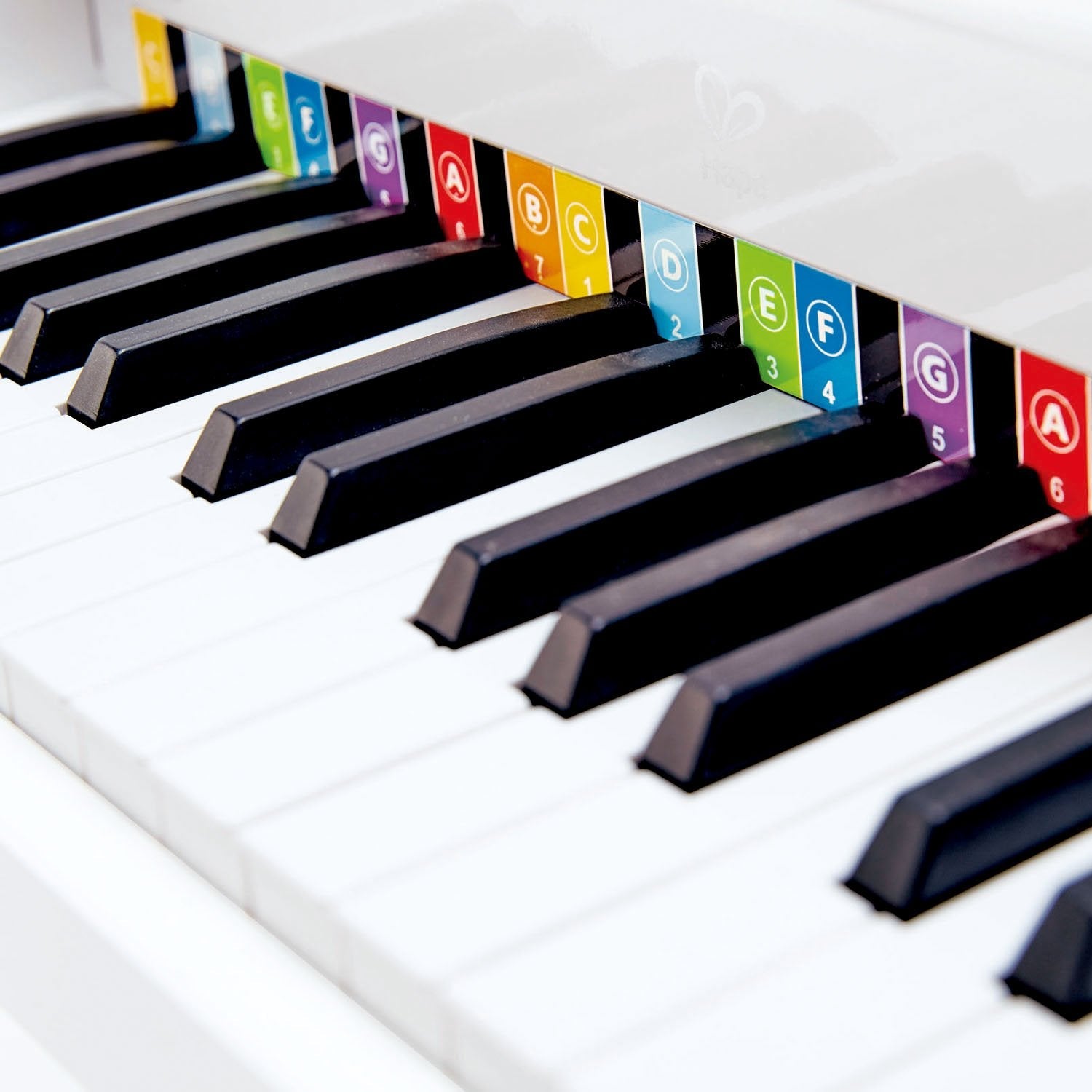 Hape Deluxe Grand Piano (White) – Tadpole