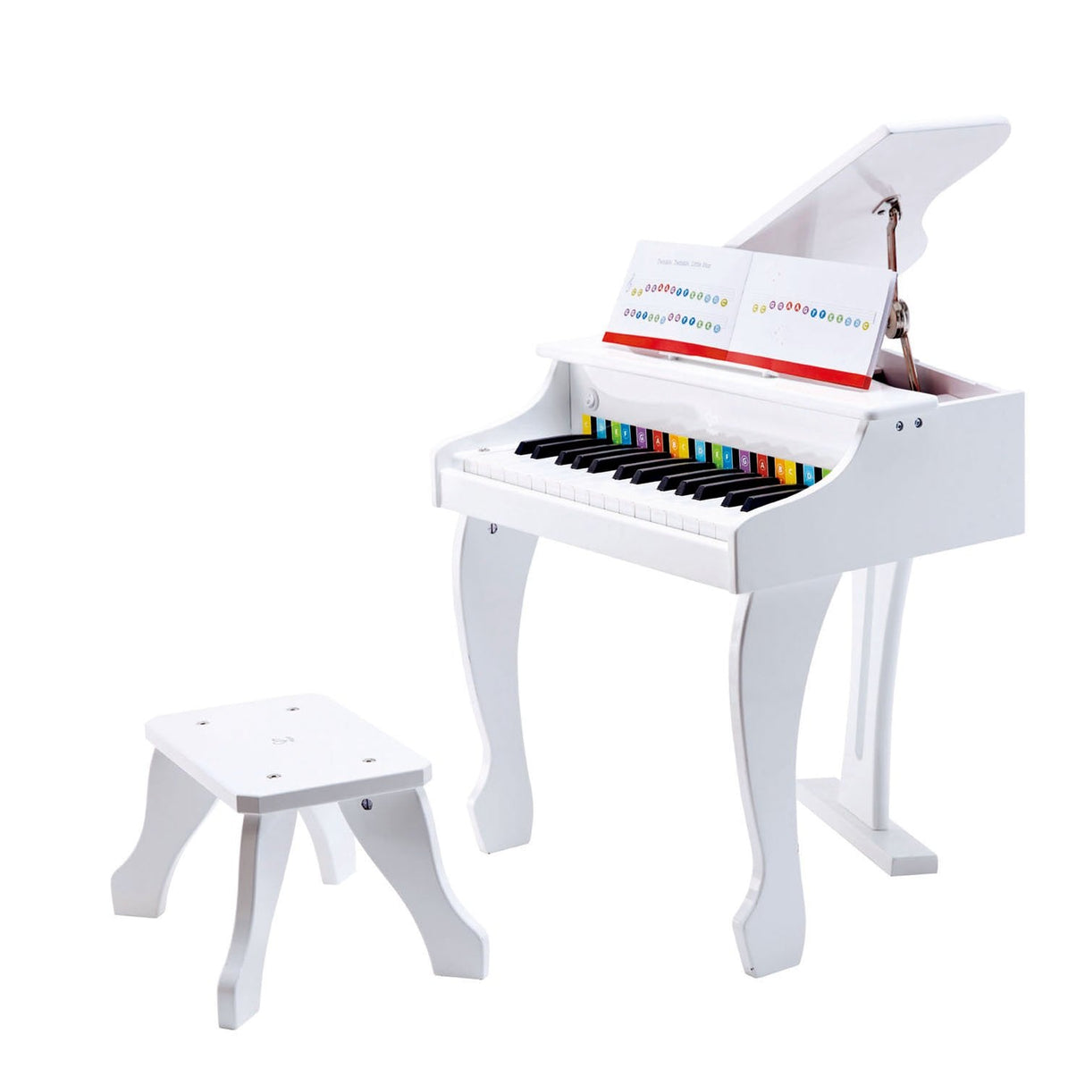 Hape Deluxe Grand Piano (White) - Tadpole