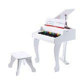 Hape Deluxe Grand Piano (White) - Tadpole