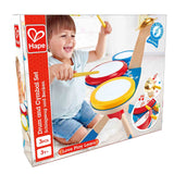 Hape Drum and Cymbal Set - Tadpole