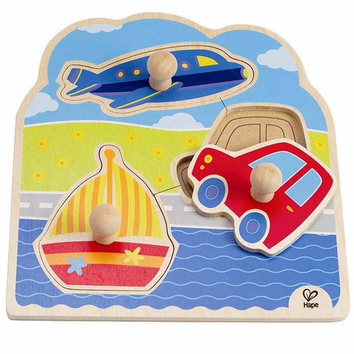 Hape Knob Puzzle On The Go