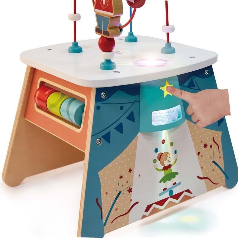 Hape Light-Up Circus Activity Cube - Tadpole