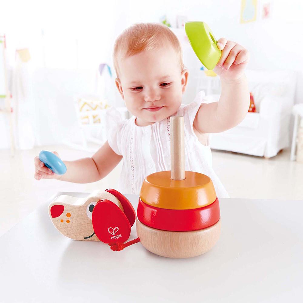 Hape Pepe Sound Stacker - Tadpole