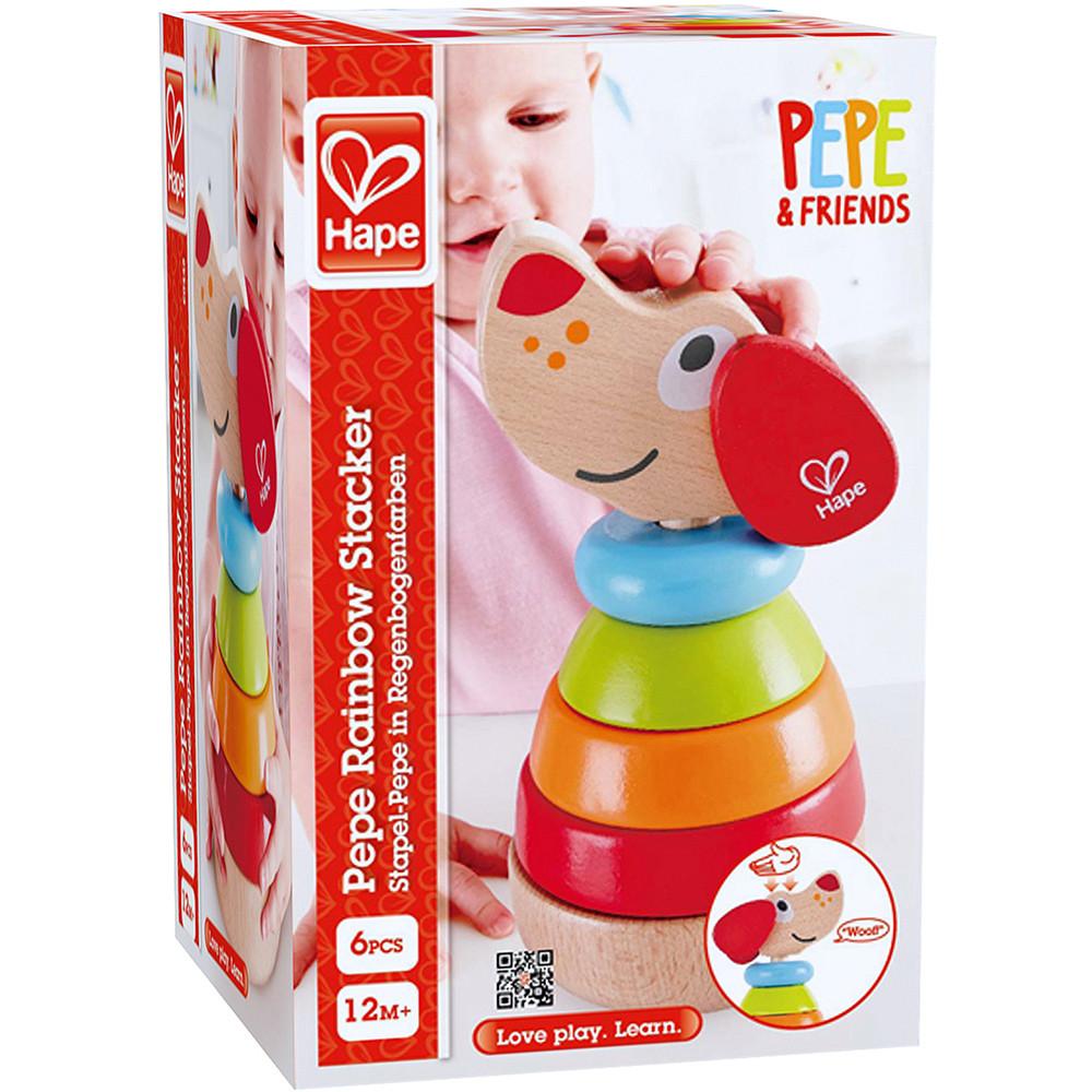 Hape Pepe Sound Stacker - Tadpole