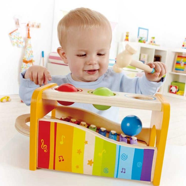 Hape Pound & Tap Bench - Tadpole
