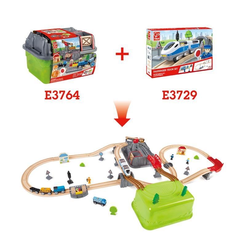 Hape Railway Bucket-Builder-Set - Tadpole