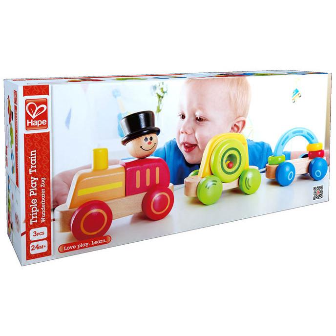 Hape Triple Play Train - Tadpole