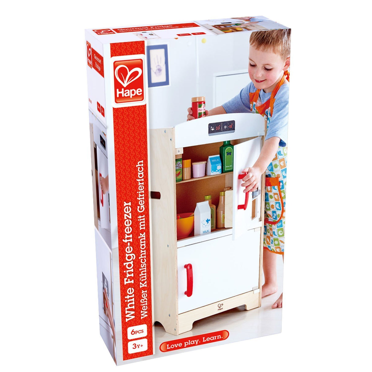 Hape White Fridge-Freezer - Tadpole