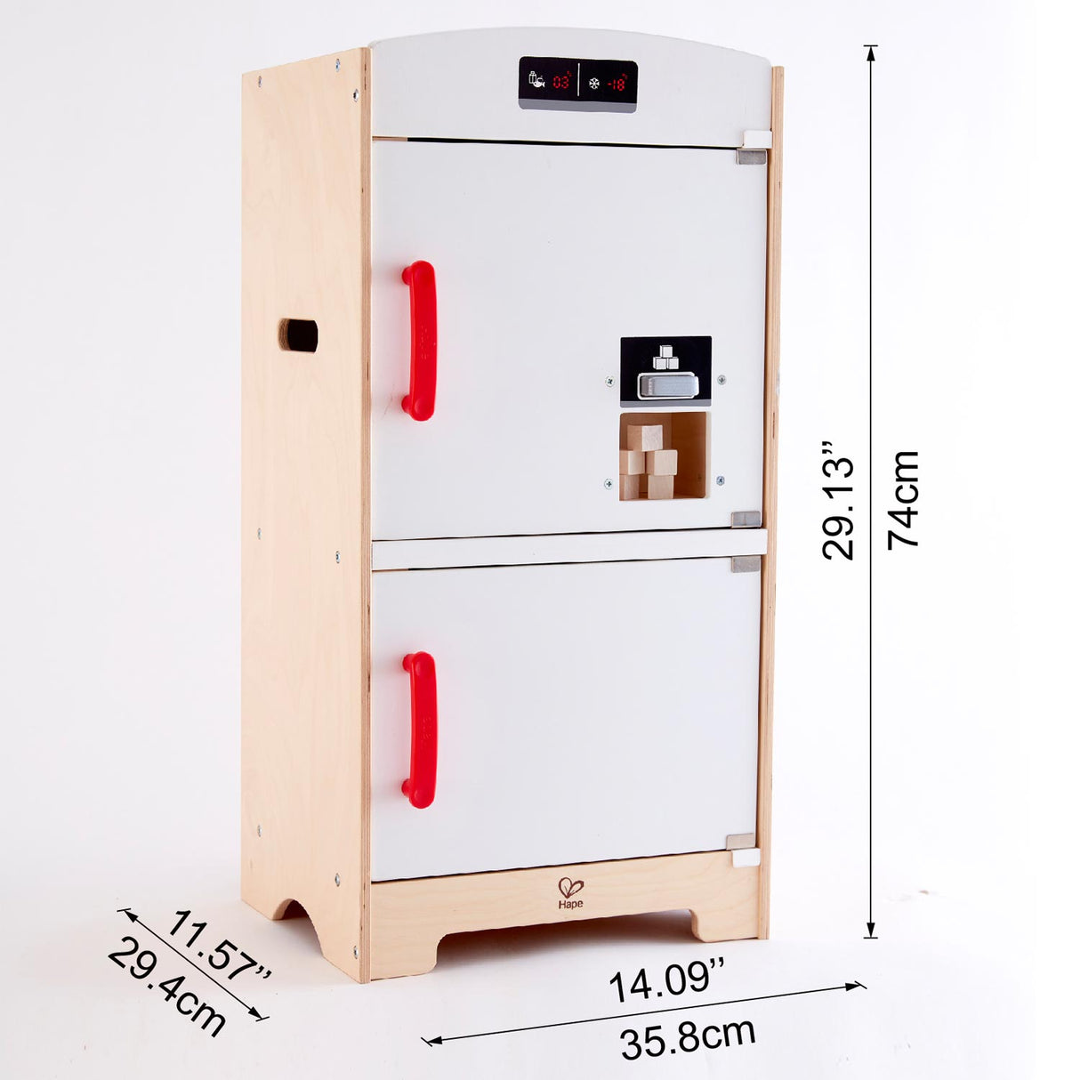 Hape White Fridge-Freezer - Tadpole