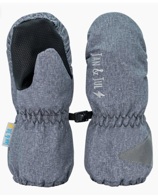 Heather Grey | Cozy-Dry Waterproof Rain Mitten - Tadpole