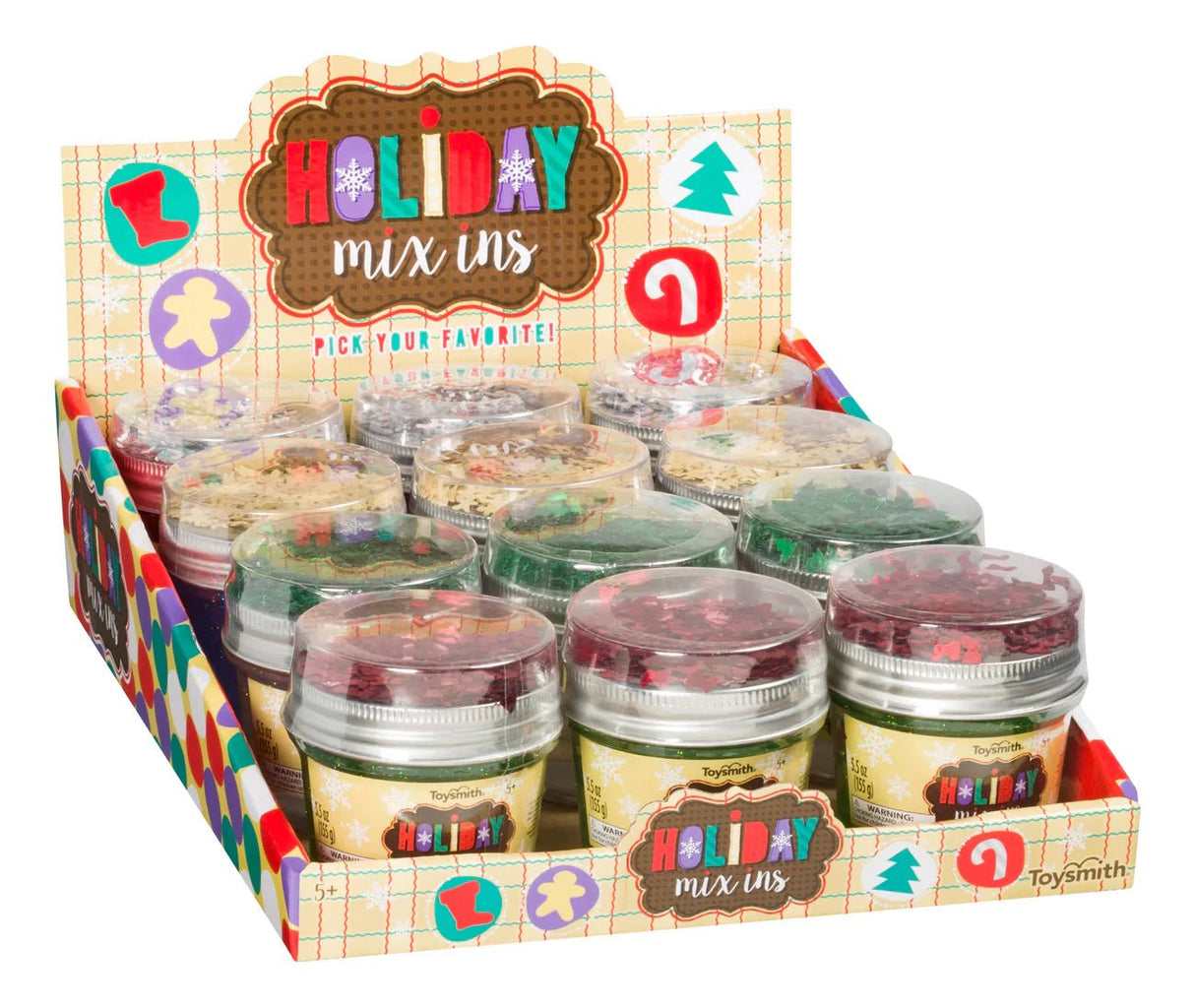 Holiday Mix Ins, Putty/Slime Kit - Tadpole