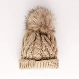 Huggalugs Birch Pop Pom Pom Beanie Hat - Tadpole