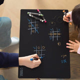 Imagination Starters Chalkboard Plain Placemat - Set of 4 - Tadpole