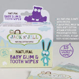 Jack N' Jill - Baby Gum & Tooth Wipes 25pk - Tadpole