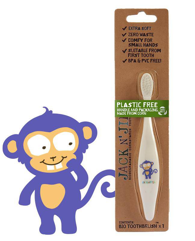 Jack N' Jill - Monkey Toothbrush - Tadpole