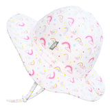 Jan & Jul Grow-With-Me Sun Hat Rainbow - Tadpole