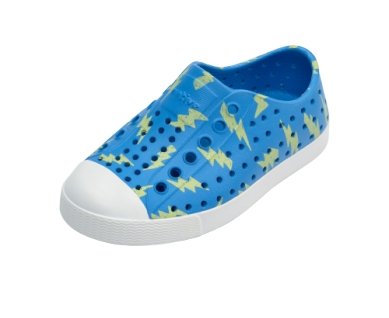 Jefferson Sugarlite Print Chill Resting Blue/ Shell White/ Celery Lightning - Tadpole