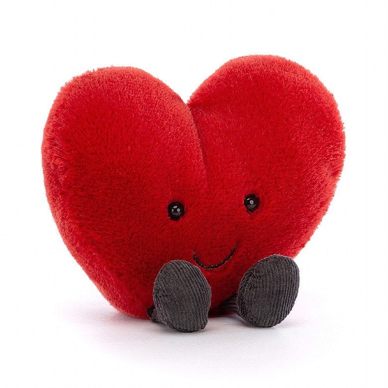 Jellycat Amuseable Red Heart - Tadpole
