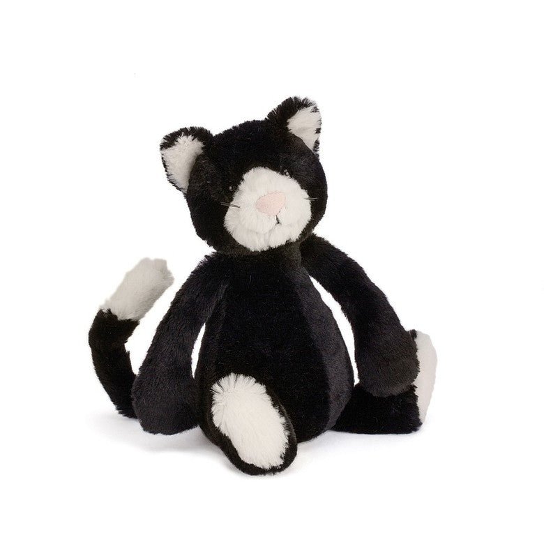 Jellycat Bashful Black & White Cat - Tadpole