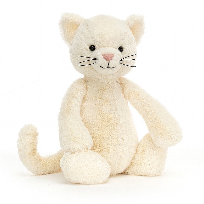 Jellycat Bashful Cream Kitten - Tadpole