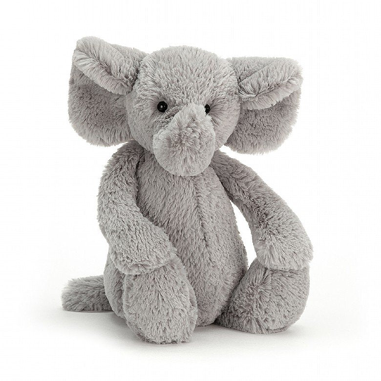 Jellycat Bashful Grey Elephant Small - Tadpole