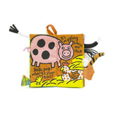 Jellycat Farm Tails Soft Book - Tadpole