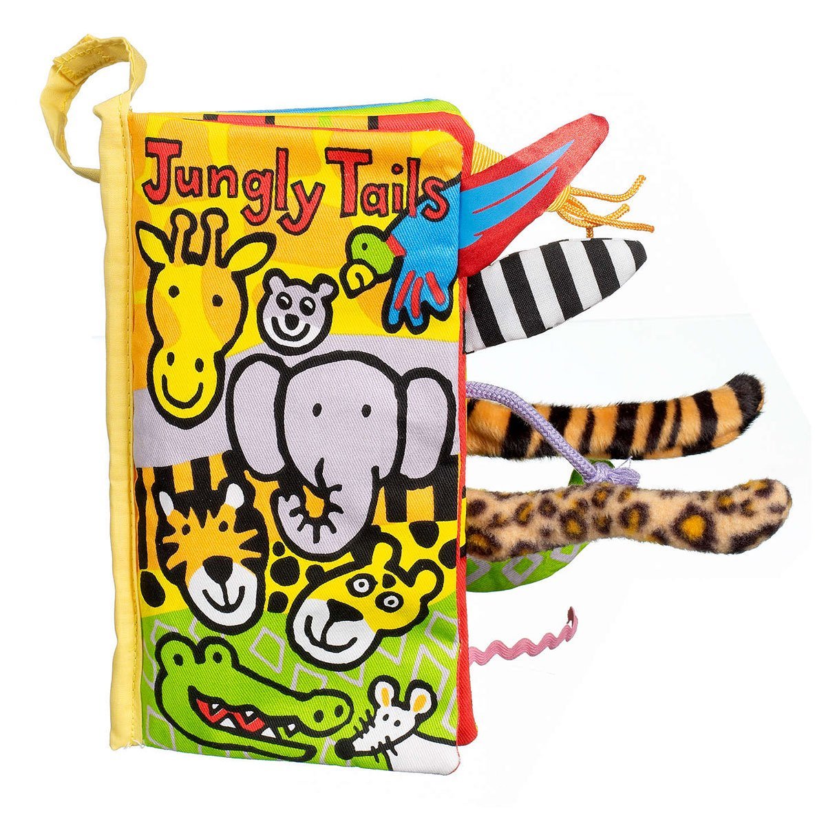 Jellycat Jungly Tails Soft Book - Tadpole
