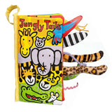 Jellycat Jungly Tails Soft Book - Tadpole