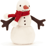 Jellycat Merry Snowman 7" - Tadpole