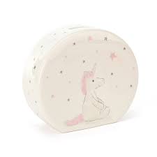 Jellycat My First Unicorn Ceramic Money Box - Tadpole