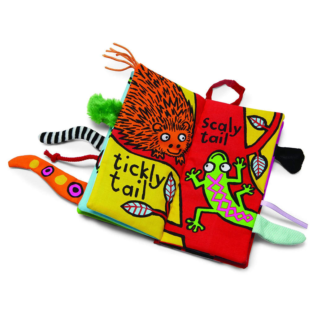 Jellycat Silly Tails Soft Book - Tadpole