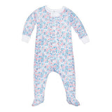 Joy Street Kids Love Zip Onesie - Violets are Blue - Tadpole