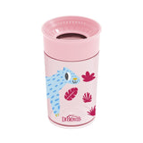 Jungle Fun Cheers 360 Spoutless Transition Sippy Cup, 10 oz, 9m+ - Tadpole