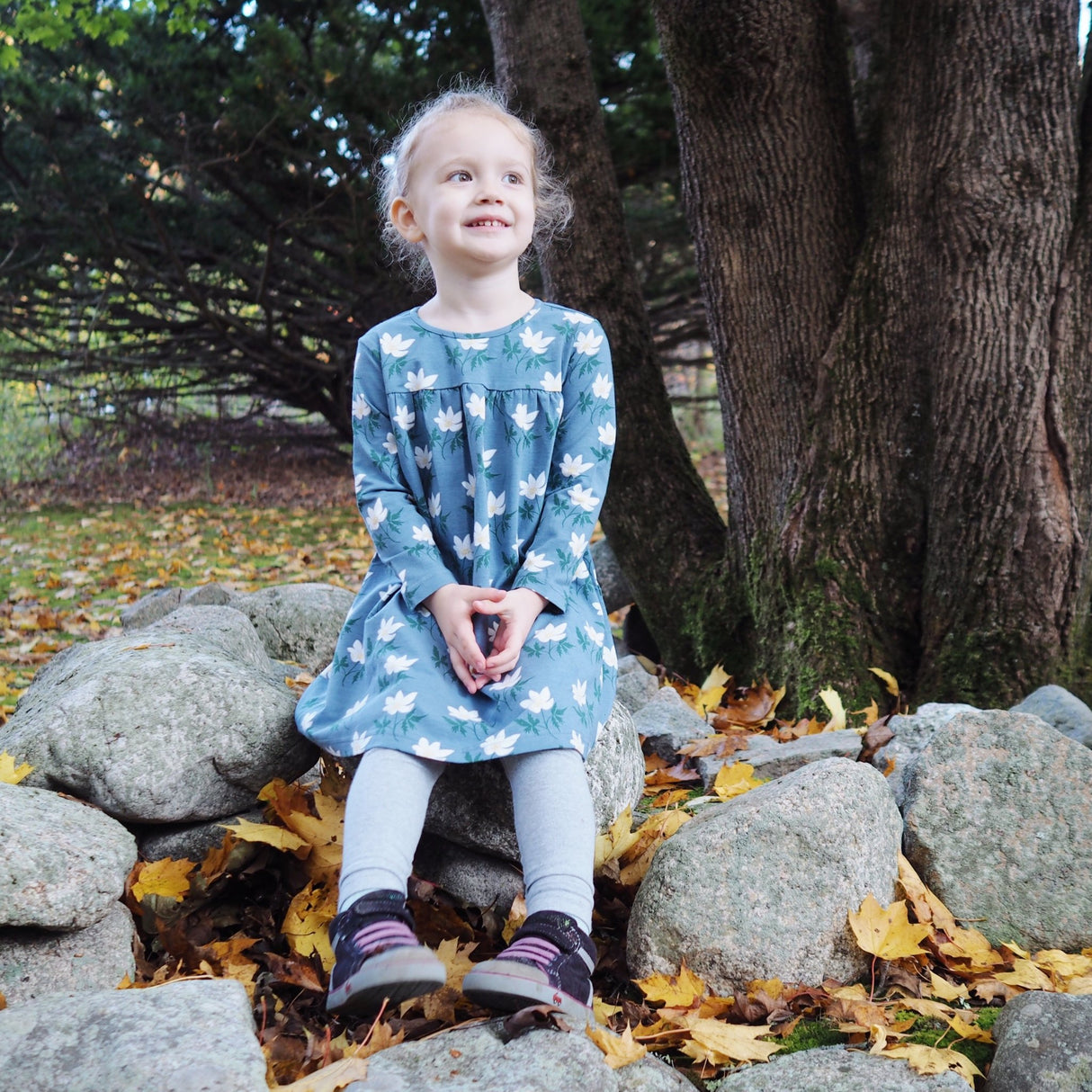 Kidpole Organics Amaryllis Dress - Tadpole