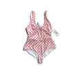 Kidpole Women's One-Piece Gingham Pink Swimsuit - Tadpole