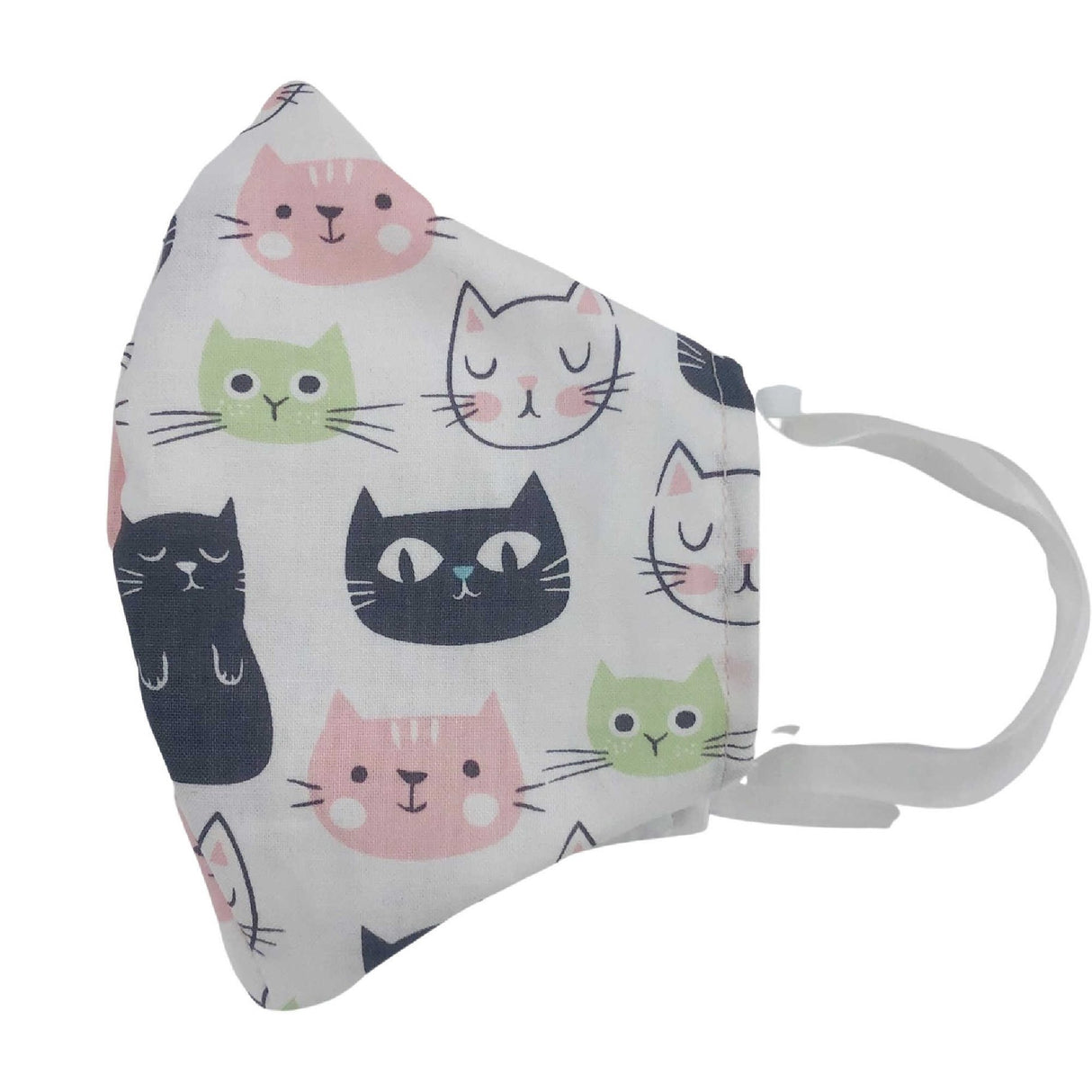 Kids Face Mask - Cat Faces - Tadpole