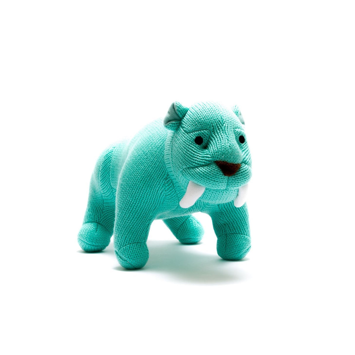 Knitted Sabre Tooth Tiger Medium - Tadpole