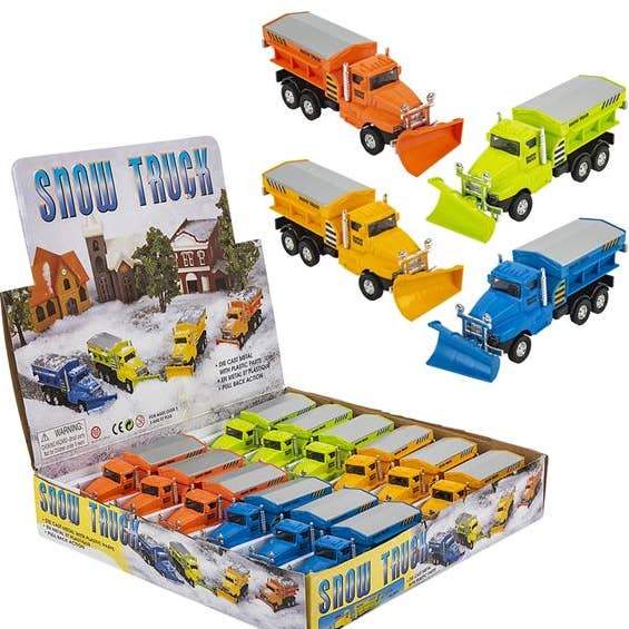 La Luna Bella 6.5" Diecast Snow Plow - Tadpole