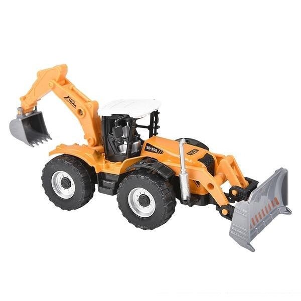 La Luna Bella 7" Die-Cast Pullback Farm Tractor Assortment - Tadpole