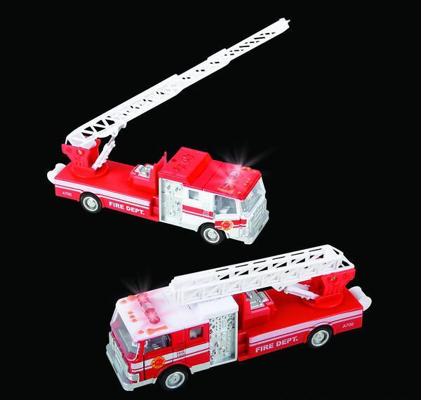 La Luna Bella 7" Pull Back Fire Engine - Tadpole
