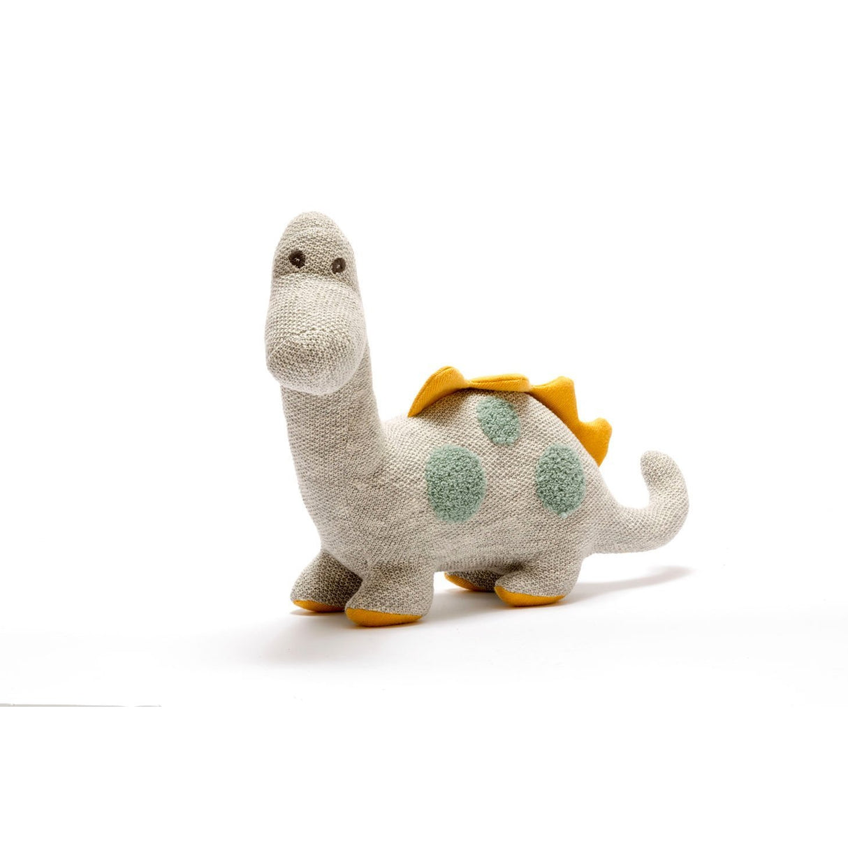Large Organic Cotton Diplodocus Soft Toy - Tadpole